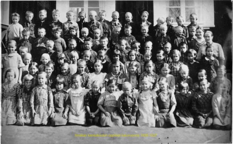 Ilmakan koululaiset 1936-1937.jpg