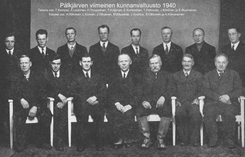 Kunnanvaltuusto 1940