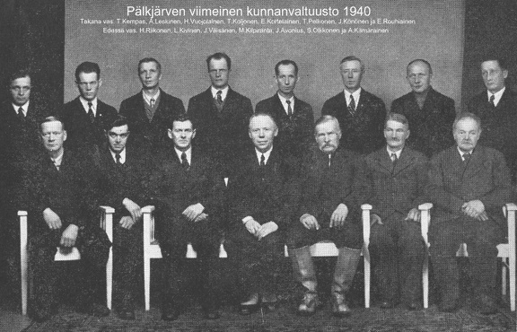 Kunnanvaltuusto 1940