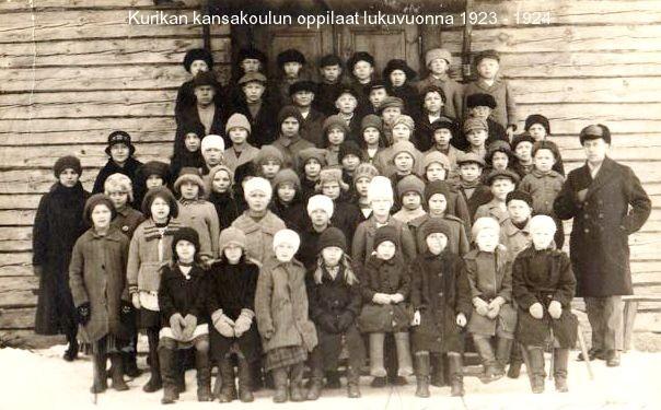 Kurikan koulun oppilaat 1923-1924.jpg
